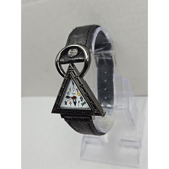 Today Timewear Southwest Watch Triangle Dial Tribal Symbols Leather New Battery main image 11